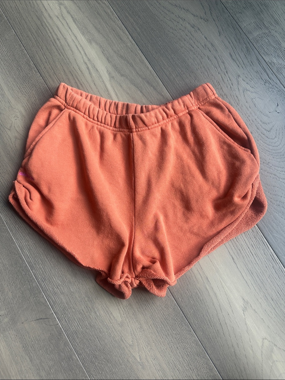 Spiritual Gangster Coral Terry Athletic Shorts